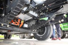 陕汽商用车 轩德E9 7.3T 4.1米单排纯电动仓栅式轻卡(SX5070CCYBEV1)75.3kWh
