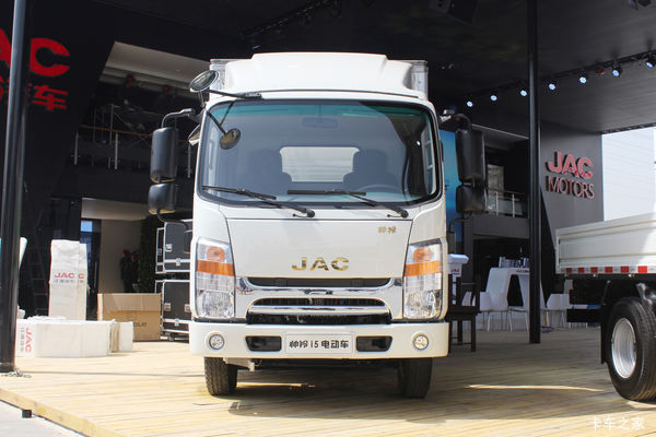 江淮 帅铃i5 6.5T 4.13米单排纯电动厢式轻卡
