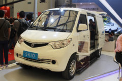 时空俊风 城市版 54马力 4X2 4.18米纯电动封闭式货车