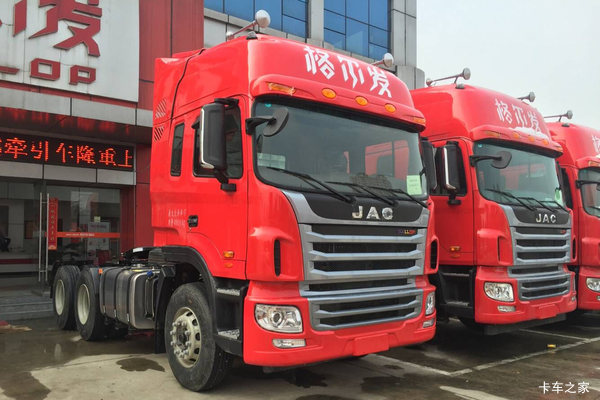 江淮 格尔发A5W重卡 轻量化版 350马力 6X4牵引车(HFC4251P1K5E33S3QV)