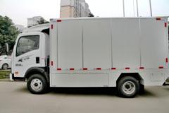 重汽王牌 7系  6.63T 4.15米单排纯电动厢式轻卡(CDW5070XXYH1PEV)