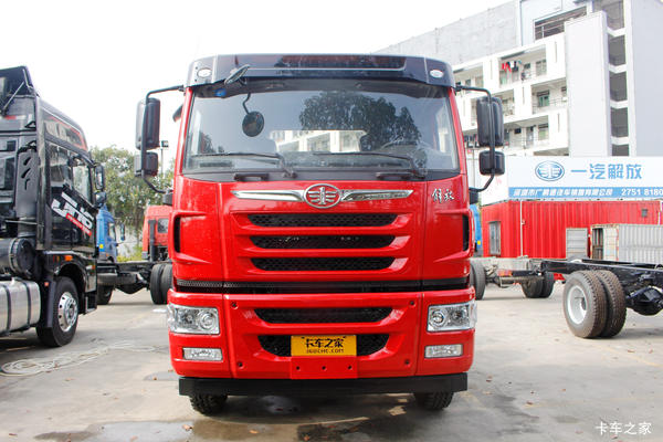 青岛解放 悍V重卡 320马力 8X4 7.2米自卸车(CA3310P1K2L4T4E5A80)