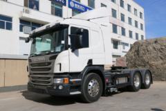 斯堪尼亚 P系列重卡 410马力 6X4牵引车(型号P410) 斯堪尼亚 P系列重卡 410马力 6X4牵引车(型号P410)