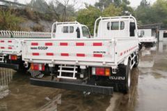 庆铃 五十铃600P 120马力 3.8米排半栏板轻卡(QL1040A1HH)