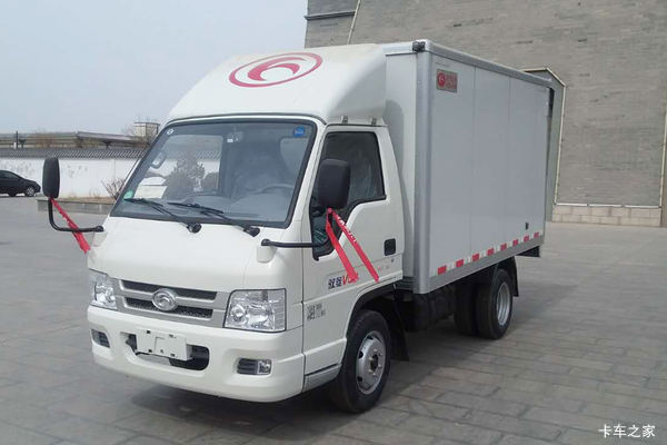 福田时代 驭菱VQ2 112马力 汽油 3.3米单排厢式微卡(BJ5032XXY-B4)
