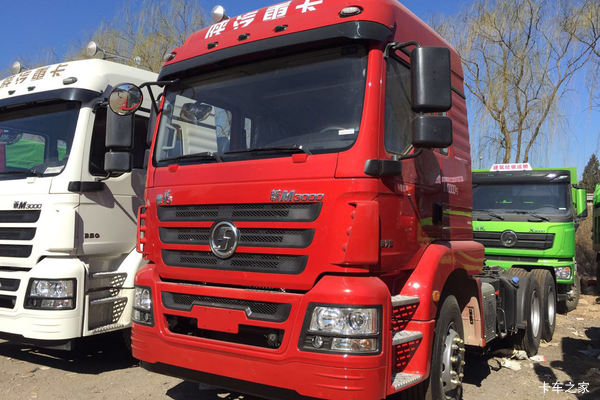 陕汽重卡 德龙新M3000 336马力 6X4 LNG牵引车(SX4258GR384TL)
