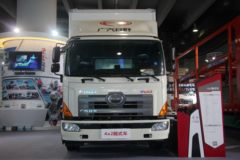 广汽日野 700系列重卡 265马力 4X2 9.72米厢式载货车(YC5180XXYFH8JW5)