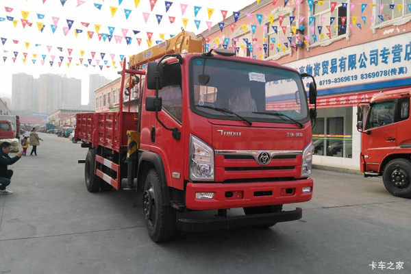 三环十通 T3创客 150马力 4X2 随车吊(STQ5149JSQN5)