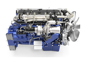 潍柴WP12.400E62 400马力 12L 国六 柴油发动机