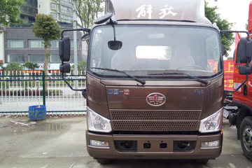 解放 J6F 160马力 3.85米排半仓栅式载货车底盘(CA5044CCYP40K2L1E5A84)