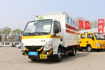 上汽跃进底盘 爆破器材运输车外观图片