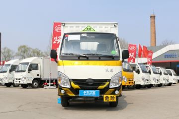 上汽跃进底盘 爆破器材运输车外观图片