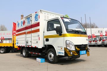 上汽跃进底盘 爆破器材运输车外观图片