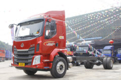 东风柳汽 新乘龙M3中卡 220马力 4X2 9.8米厢式载货车底盘(LZ5185XXYM3AB)