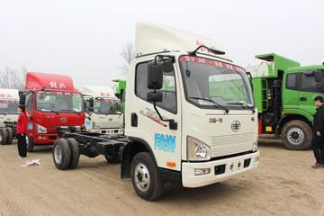 解放 J6F 120马力 4.21米单排厢式轻卡底盘(CA5041XXYP40K2L1E5A84-3)