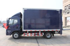 跃进 超越C300 125马力 4.1米单排厢式轻卡(NJ5041XXYZFDCMZ)(德邦蓝)