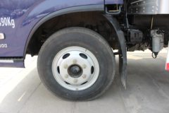 跃进 超越C300 125马力 4.1米单排厢式轻卡(NJ5041XXYZFDCMZ)(德邦蓝)