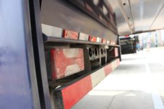 跃进 超越C300 125马力 4.1米单排厢式轻卡(NJ5041XXYZFDCMZ)(德邦蓝)