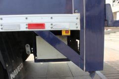 跃进 超越C300 125马力 4.1米单排厢式轻卡(NJ5041XXYZFDCMZ)(德邦蓝)