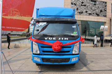 跃进 上骏X500-42 140马力 5.205米排半厢式载货车(NJ5092XXYKKDCWZ)