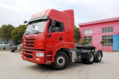 青岛解放 天V重卡 430马力 6X4牵引车(CA4256P2K15T1E5A80)