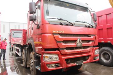 中国重汽 HOWO重卡 380马力 8X4 平板自卸车(HCL3317ZZN38P7L4)