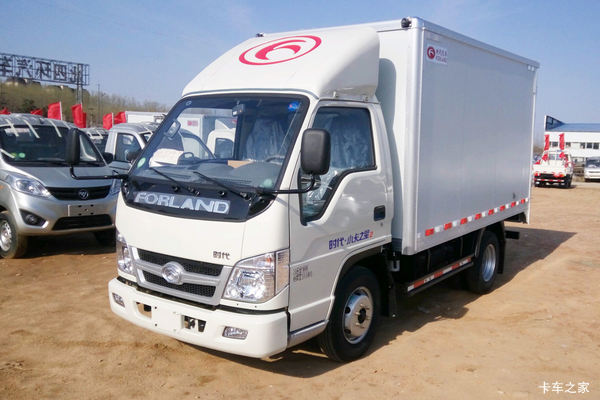 福田时代 小卡之星Q2 112马力 4X2 3.3米单排厢式微卡(BJ5032XXY-BG)
