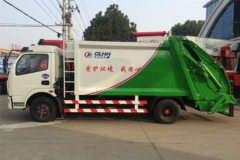 东风 多利卡D6 143马力 4X2 压缩式垃圾车(程力威牌)(CLW5080ZYST5)