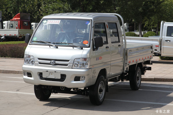 福田时代 驭菱VQ1 1.2L 86马力 汽油 2.5米双排栏板微卡(BJ1030V4AV4-Y3)