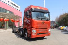 青岛解放 JH6重卡 350马力 8X4 9.5米载货车底盘(CA5310XXYP25K2L7T4E5A80)