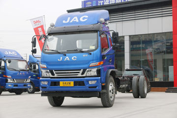 江淮 骏铃V9 195马力 4X2 6.8米厢式载货车(国六)(HFC5180XXYB90K1E2S)