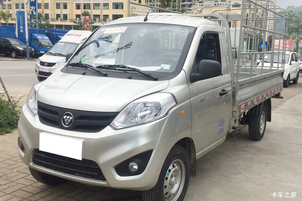 福田 祥菱V1 1.5L 112马力 汽油 3.05米单排仓栅式微卡(BJ5026CCY-D1)