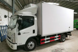 解放公狮&nbsp;冷藏车外观图片