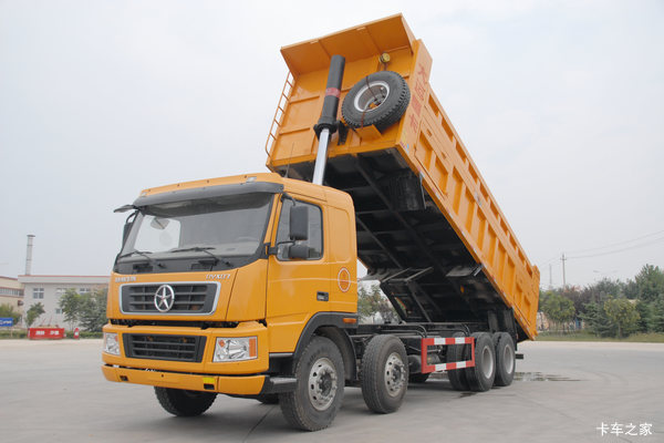 大运 N8C重卡 重载型 350马力 8X4 6.4米自卸车