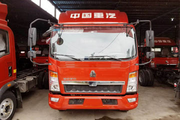 中国重汽HOWO 悍将 115马力 4.2米单排仓栅式轻卡(ZZ5047CCYD3414D145)