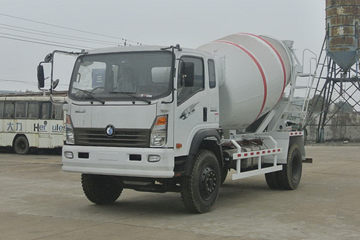 重汽王牌 7系 140马力 4X2 3.35方混凝土搅拌车(CDW5160GJBA3R5)