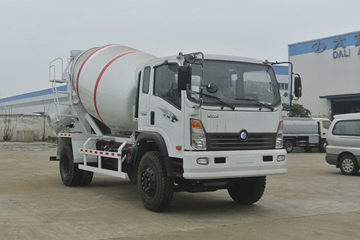 重汽王牌 7系 150马力 4X2 3.35方混凝土搅拌车(CDW5160GJBA3R5)
