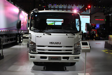 庆铃 五十铃KV600 130马力 3.53米单排栏板轻卡(QL1071A5FA)
