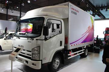 庆铃 五十铃KV600 130马力 4.17米单排厢式轻卡(QL5043XXYA5HA)
