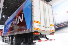 上汽红岩 杰狮C500 450马力 8X4 中置轴货运列车 上汽红岩 杰狮C500 450马力 8X4 中置轴货运列车