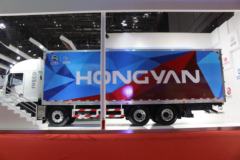 上汽红岩 杰狮C500 450马力 8X4 中置轴货运列车 上汽红岩 杰狮C500 450马力 8X4 中置轴货运列车