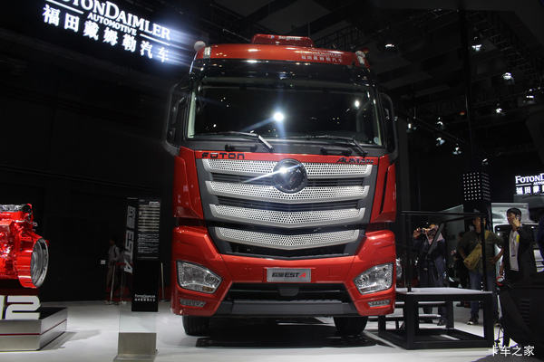 福田 欧曼EST 6系重卡 460马力 6X4牵引车(BJ4259SNFKB-AA)