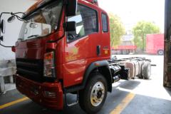 中国重汽HOWO 统帅 180马力 5.75米排半栏板载货车(10挡)(ZZ1147H451CE1)