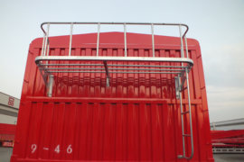 13米仓栅式半挂车&nbsp;仓栅式半挂车外观图片