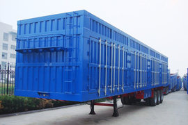13米轻型厢式半挂车&nbsp;厢式半挂车外观图片