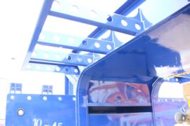 13米低平板半挂车 低平板半挂车底盘图片