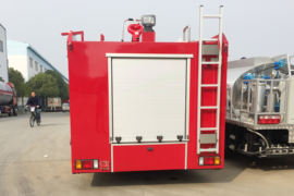 庆铃底盘&nbsp;消防车外观图片