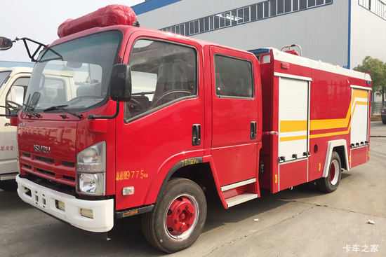 ���� ��ʮ�� 190���� 4X2 ˮ��������(��������)(HXF5101GXFSG30/QL)