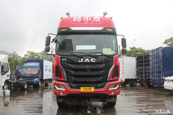江淮 格尔发K5X重卡 标载型 240马力 6X2 9.5米仓栅式载货车(HFC5251CCYP2K3D54S2V)