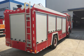 重汽斯太尔底盘&nbsp;消防车外观图片